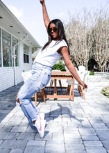 Load image into Gallery viewer, Elizabeth Padded Shoulder Tee