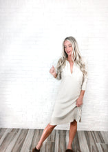 Load image into Gallery viewer, Isabel Oversized Sweater Dress
