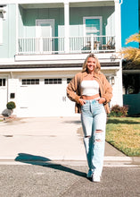 Load image into Gallery viewer, Quinn Tan Button Down Shacket