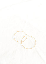 Load image into Gallery viewer, Danica Dainty Gold Hoops
